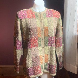 Artesanias La Khochalita Cotton and Silk Sweater
